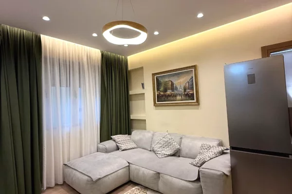 Shtepi me qera Apartament ne Tirane, 1+1, Mobilimi E mobiluar, Pagesa 50,000  Leke.