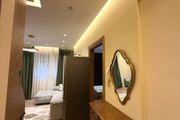 Shtepi me qera Apartament ne Tirane, 1+1, Mobilimi E mobiluar, Pagesa 50,000  Leke.