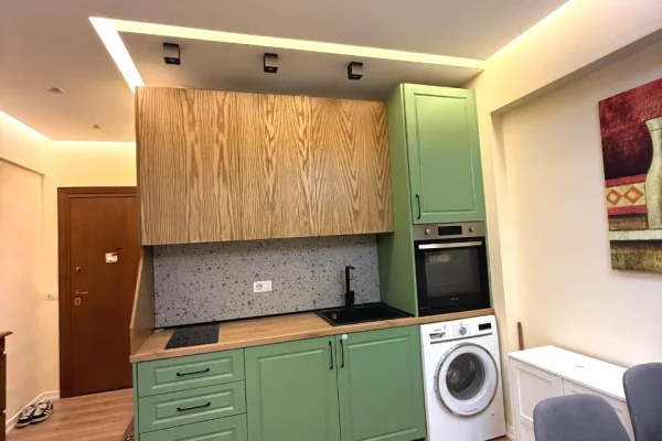 Shtepi me qera Apartament ne Tirane, 1+1, Mobilimi E mobiluar, Pagesa 50,000  Leke.
