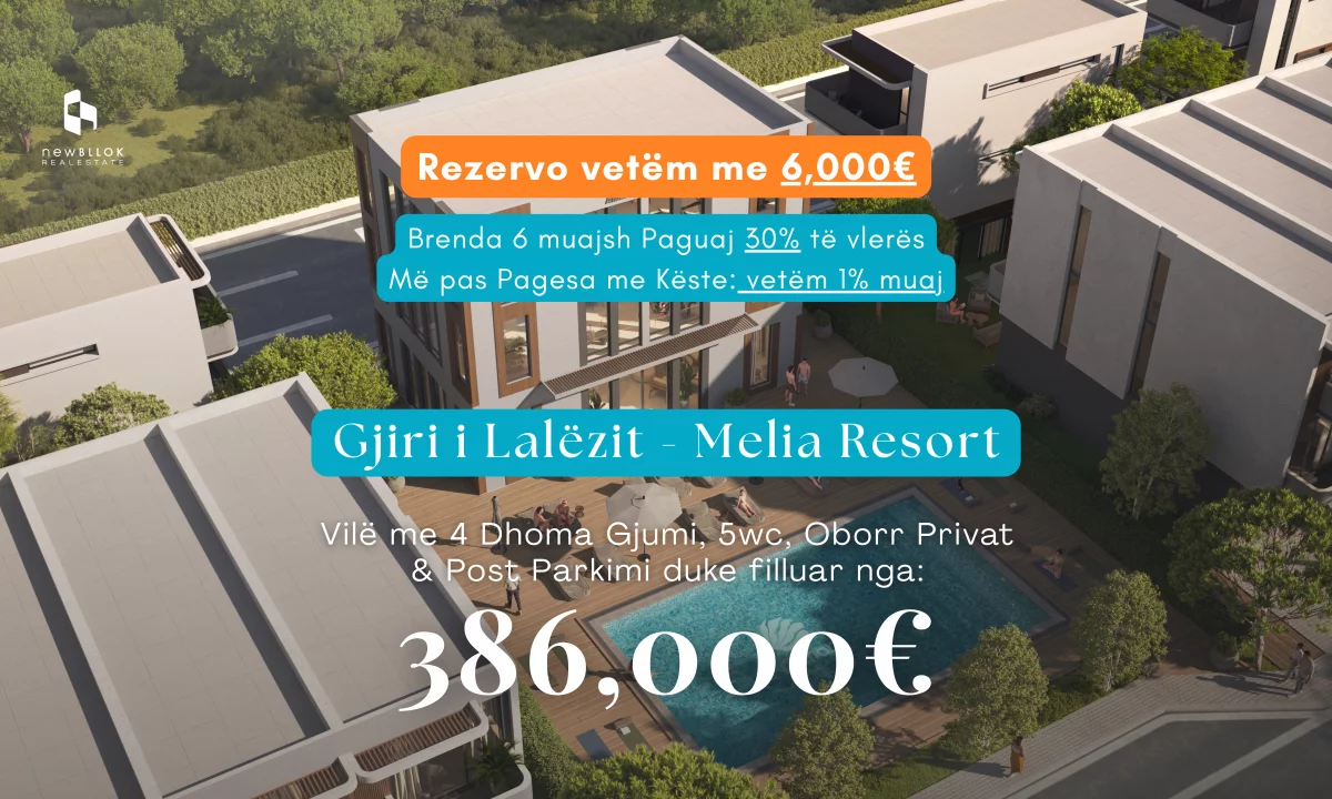 Luxury villas for sale in Tirana 4+1, Emty