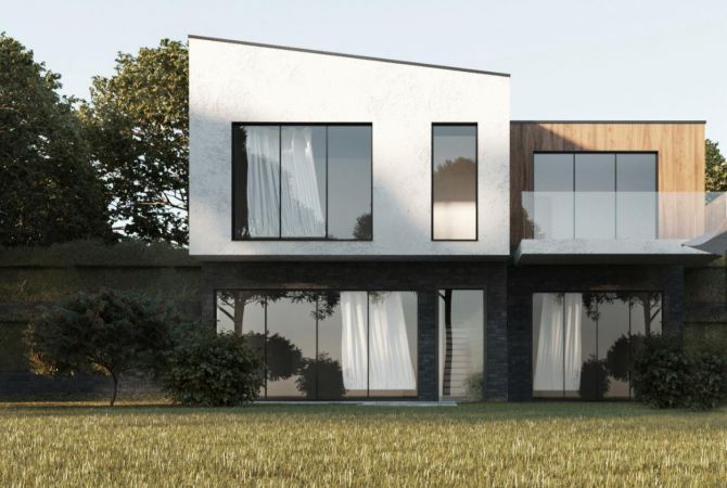 Luxury villas for sale in Tirana 4+1, Emty