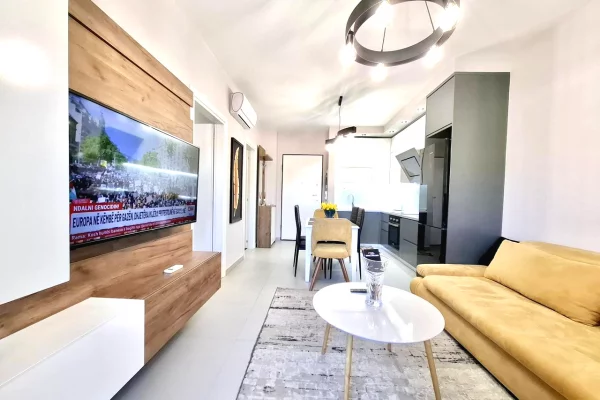 Shtepi me qera Apartament ne Tirane, 1+1, Mobilimi E mobiluar, Pagesa 800  Euro.