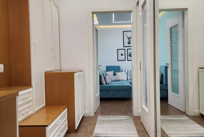 Shtepi me qera Apartament ne Tirane, 1+1, Mobilimi E mobiluar, Pagesa 720  Euro.