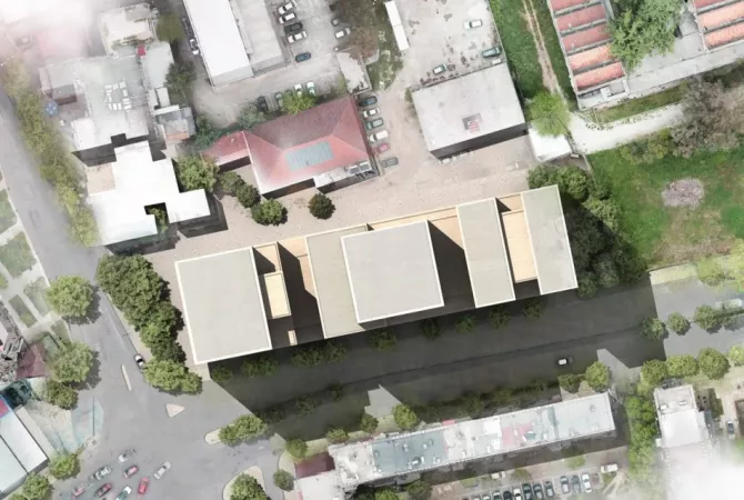 Shtepi ne shitje Apartament ne Tirane, 1+1, Mobilimi Bosh, pa mobiluar, Pagesa 126,000  Euro.