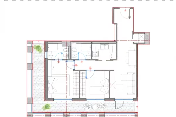 Shtepi ne shitje Apartament ne Tirane, 2+1, Mobilimi Bosh, pa mobiluar, Pagesa 190,000  Euro.
