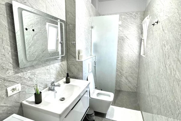 Shtepi me qera Apartament ne Tirane, 2+1, Mobilimi E mobiluar, Pagesa 600  Euro.