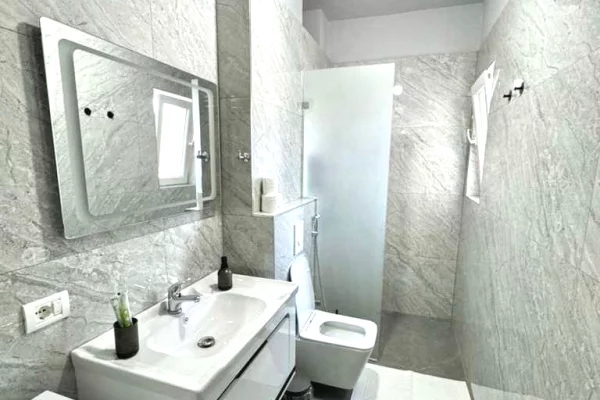 Shtepi me qera Apartament ne Tirane, 2+1, Mobilimi E mobiluar, Pagesa 600  Euro.