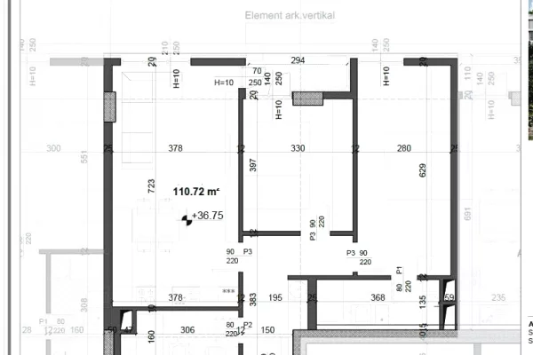Appartamento in vendita a Tirana 2+1, Vuoto