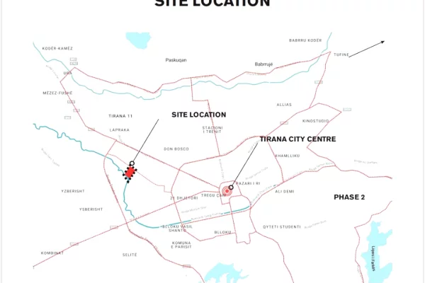Appartamento in vendita a Tirana 1+1, Vuoto