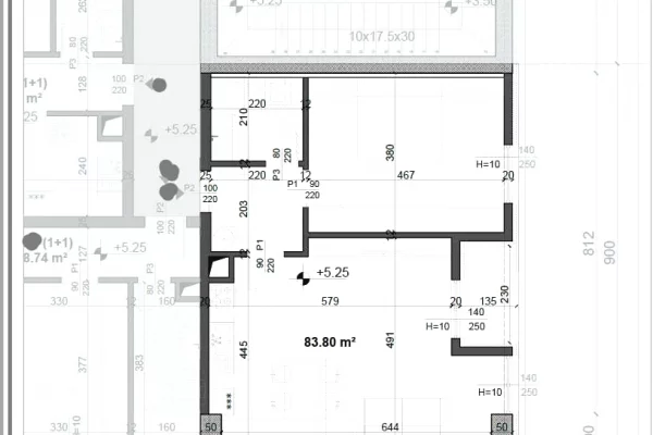 Appartamento in vendita a Tirana 1+1, Vuoto