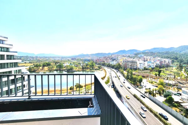 Me Qera: Zyre (135 m2)📍Lake View - Liqeni Tiranes || 3+1+2wc & GARAZH + Verande Gjigande ((1,700Euro/muaj))