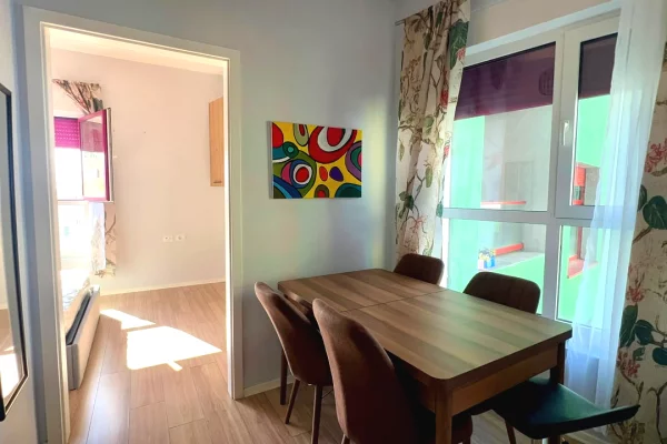 Shtepi me qera Apartament ne Tirane, 1+1, Mobilimi E mobiluar, Pagesa 40,000  Leke.