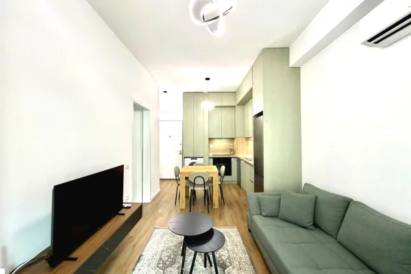 🏠Me Qera: 1+1📍Ali Demi - Rezidenca Kadiu || 45,000 Leke/Muaj - Pallat V.2026 - K.2 - 90m² - E Pa Banuar | 100% e re🔥☄️