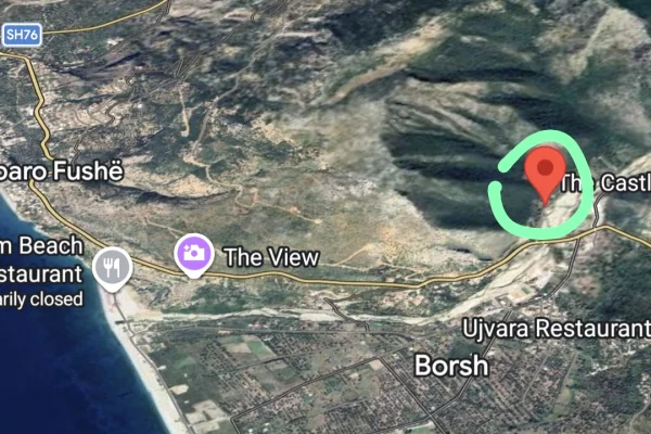 SUPER Toke ne Shitje 600 m2 📍Ne Borsh - Te karburanti (Rruga e Lumit) 🔥 (80.000 EURO) ( super cmim)🔥100 m nga rruga Kryesore sa hyne te karburanti