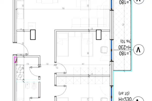 Appartamento in vendita a Tirana 3+1, Vuoto