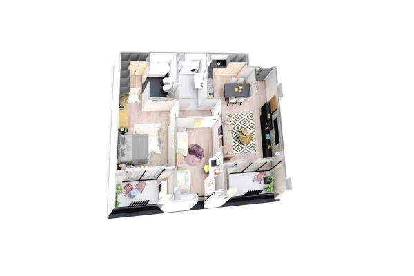 Shtepi ne shitje Apartament ne Tirane, 2+1, Mobilimi E mobiluar, Pagesa 200,000  Euro.