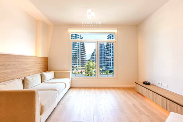 🏡ME QIRA: 1+1 PREMIUM 📍 Kopshti Zoologjik – PËRBALLË LAKE VIEW | 70 m² | 100% I ri || 850 Euro/Muaj 💥💥 PAMJE NGA LIQENI💥💥