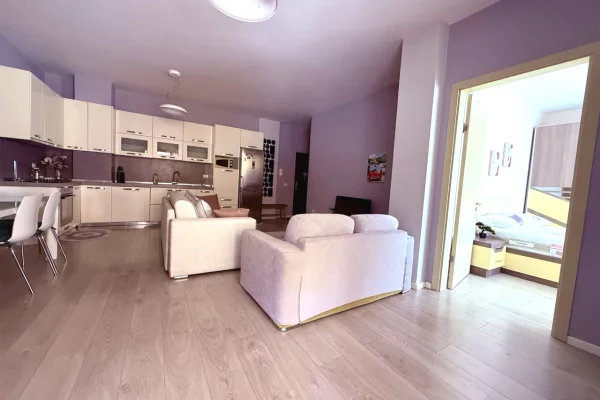 Shtepi me qera Apartament ne Tirane, 1+1, Mobilimi E mobiluar, Pagesa 57,000  Leke.