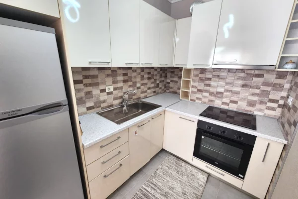 Shtepi me qera Apartament ne Tirane, 1+1, Mobilimi Pjeserisht e mobiluar, Pagesa 45,000  Leke.