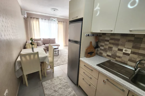 Shtepi me qera Apartament ne Tirane, 1+1, Mobilimi Pjeserisht e mobiluar, Pagesa 45,000  Leke.