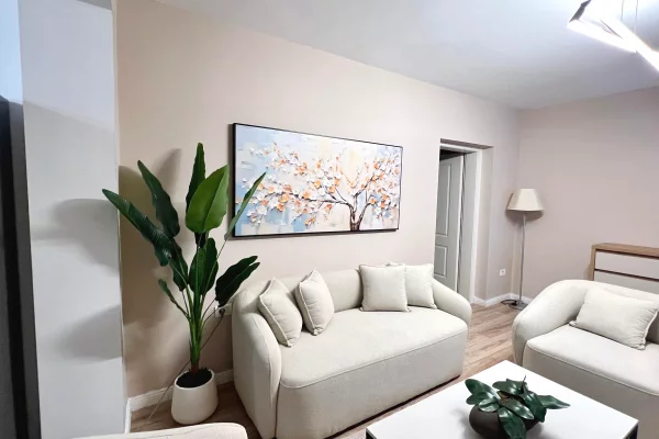 Shtepi me qera Apartament ne Tirane, 2+1, Mobilimi E mobiluar, Pagesa 90,000  Leke.