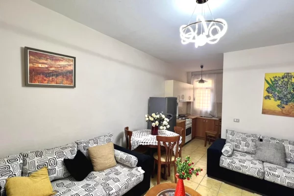Shtepi me qera Apartament ne Tirane, 1+1, Mobilimi E mobiluar, Pagesa 55,000  Leke.