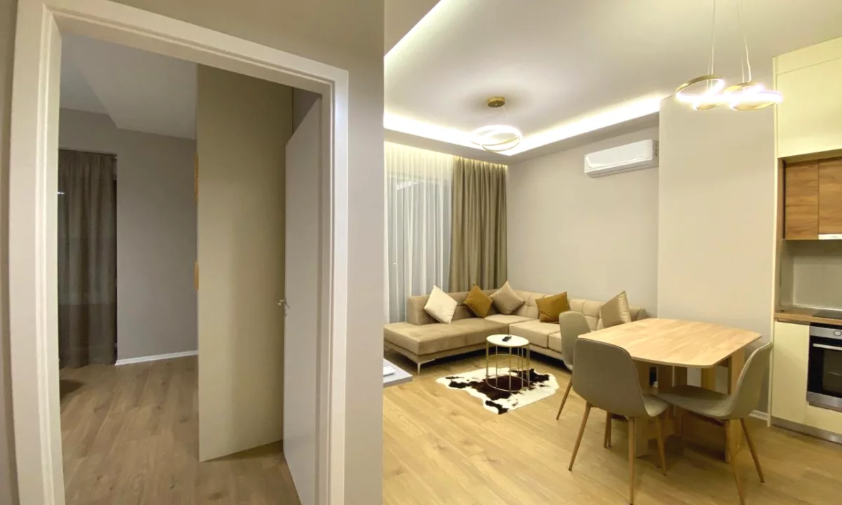 Shtepi me qera Apartament ne Tirane, 1+1, Mobilimi E mobiluar, Pagesa 60,000  Leke.