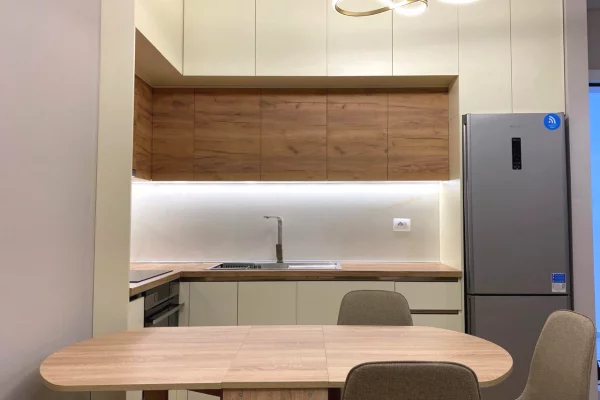 Shtepi me qera Apartament ne Tirane, 1+1, Mobilimi E mobiluar, Pagesa 60,000  Leke.