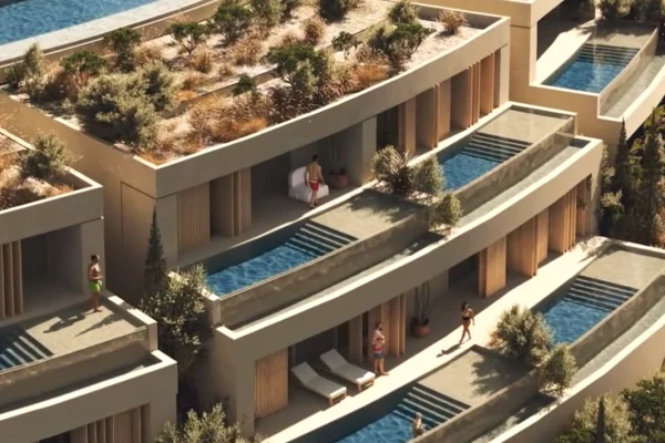 Shtepi ne shitje Apartament ne Himare, 2+1, Mobilimi Bosh, pa mobiluar, Pagesa 311,300  Euro.