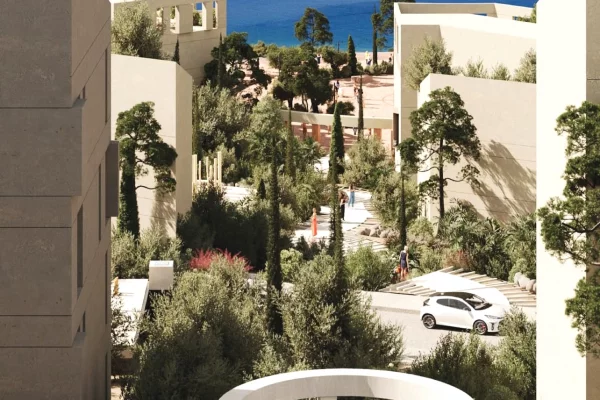 Shtepi ne shitje Apartament ne Himare, 2+1, Mobilimi Bosh, pa mobiluar, Pagesa 311,300  Euro.