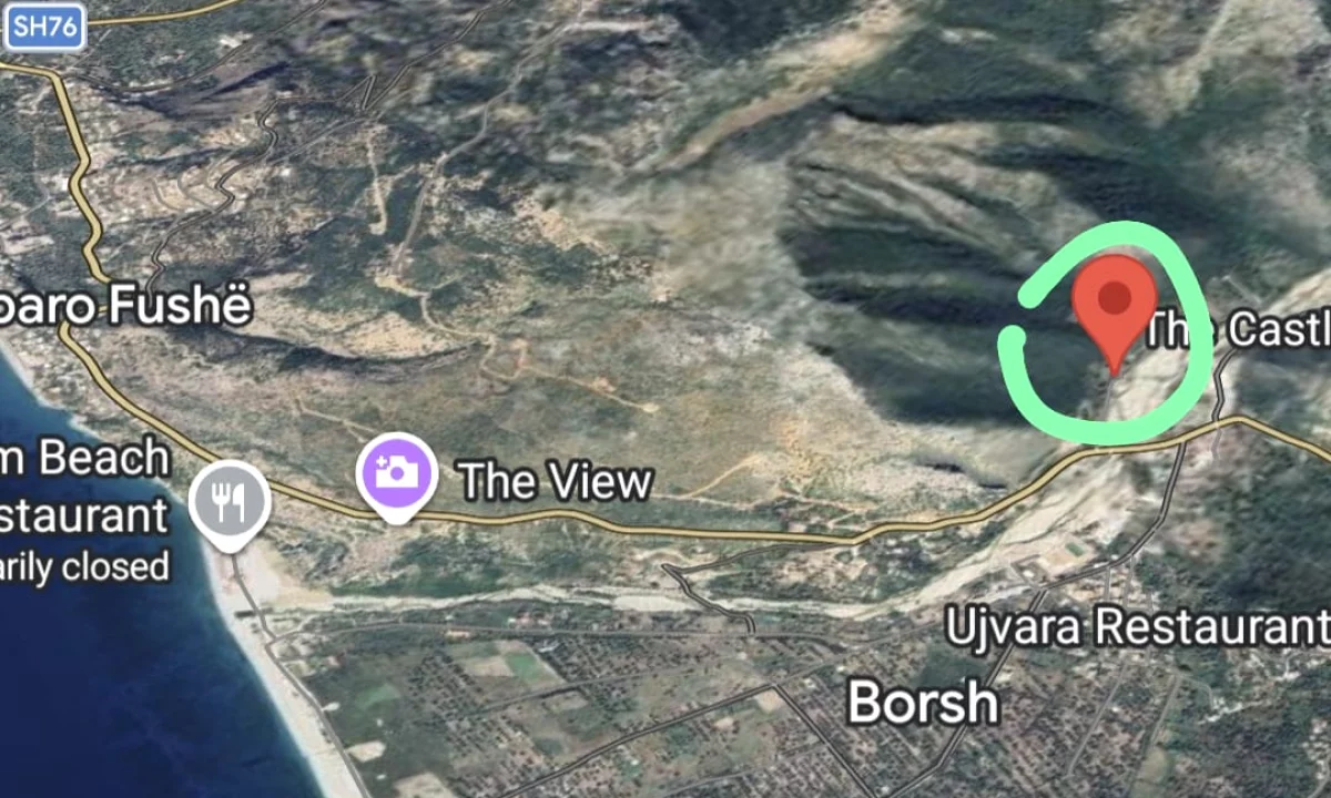 SUPER Toke ne Shitje 600 m2 📍Ne Borsh - Te karburanti (Rruga e Lumit) 🔥 (75.000 EURO) ( super cmim)🔥100 m nga rruga Kryesore sa hyne te karburanti