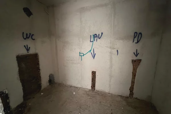 Shtepi ne shitje Apartament ne Tirane, 1+1, Mobilimi Bosh, pa mobiluar, Pagesa 145,000  Euro.