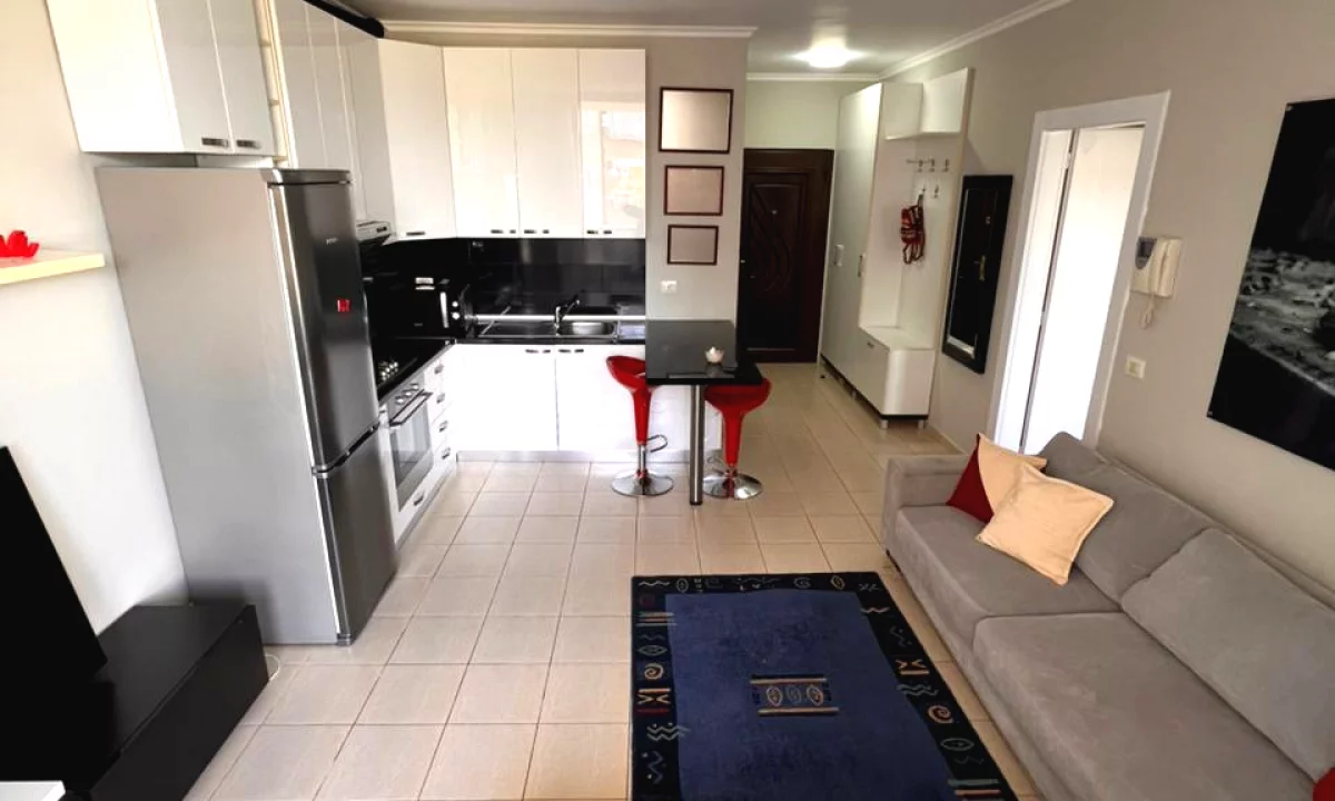 Shtepi me qera Apartament ne Tirane, 1+1, Mobilimi E mobiluar, Pagesa 750  Euro.