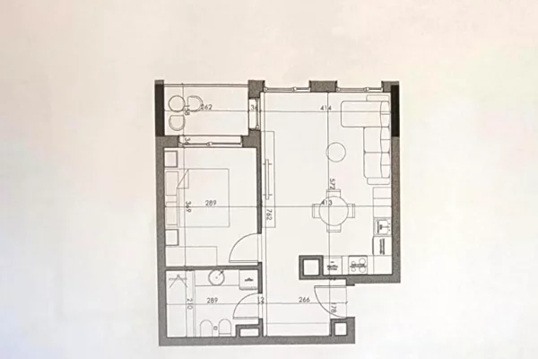 Shtepi ne shitje Apartament ne Tirane, 1+1, Mobilimi Bosh, pa mobiluar, Pagesa 78,000  Euro.