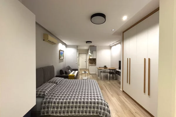 Shtepi me qera Apartament ne Tirane, Garsoniere, Mobilimi E mobiluar, Pagesa 43,000  Leke.