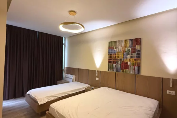 Shtepi me qera Apartament ne Tirane, 1+1, Mobilimi E mobiluar, Pagesa 50,000  Leke.
