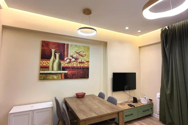 Shtepi me qera Apartament ne Tirane, 1+1, Mobilimi E mobiluar, Pagesa 50,000  Leke.