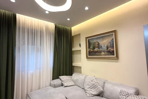Shtepi me qera Apartament ne Tirane, 1+1, Mobilimi E mobiluar, Pagesa 50,000  Leke.