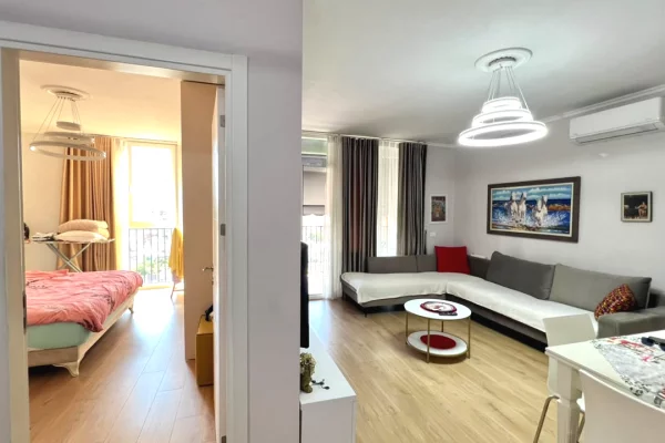 Shtepi ne shitje Apartament ne Tirane, 1+1, Mobilimi E mobiluar, Pagesa 140,000  Euro.