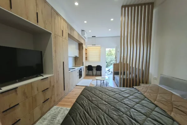 Shtepi ne shitje Apartament ne Tirane, Garsoniere, Mobilimi E mobiluar, Pagesa 55,000  Euro.