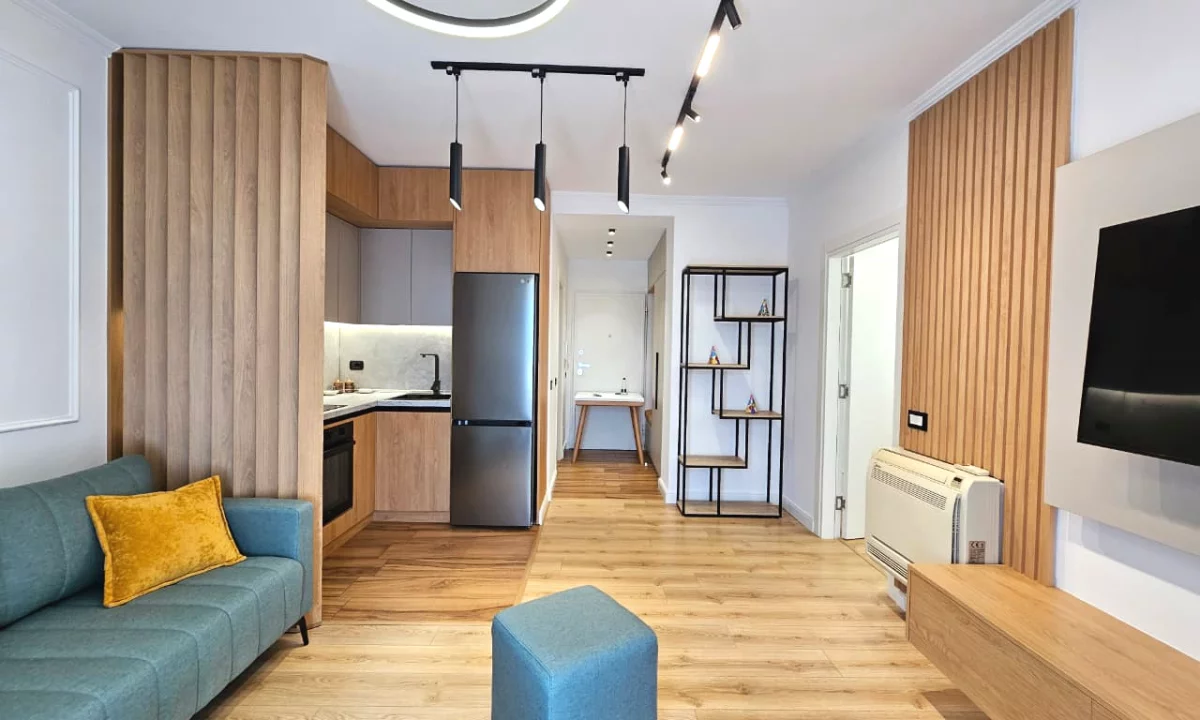 Shtepi me qera Apartament ne Tirane, 1+1, Mobilimi E mobiluar, Pagesa 80,000  Leke.