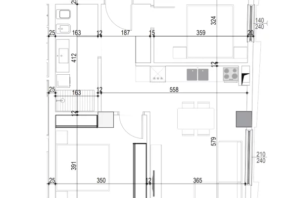 Luxury Office : 89.1 m2 Kati 1 Teknik (📍KOMUNA PARISIT - White Could Residence ) 3 Ambiente Pune, CHILLER AC, Cmimi 120,000L Neto/Muaj 🌐✅️