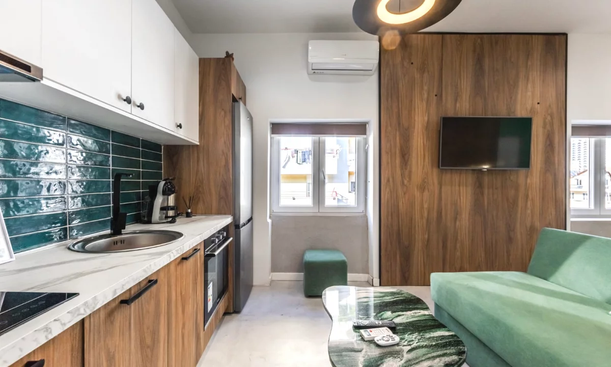 Shtepi me qera Apartament ne Tirane, Garsoniere, Mobilimi E mobiluar, Pagesa 600  Euro.