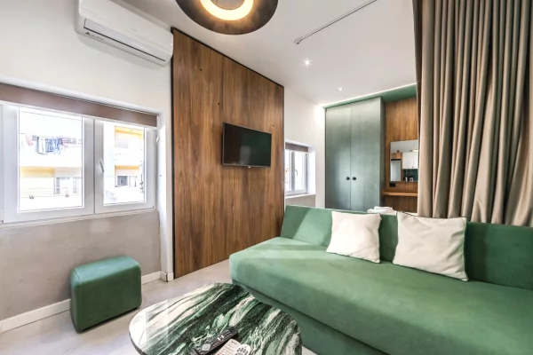 Garsoniere ME QIRA –Qendër / TAIWANI - 100% I RI 🏡✨ 30m2 (kati 5) pa Ashensor | 600 Euro/Muaj 