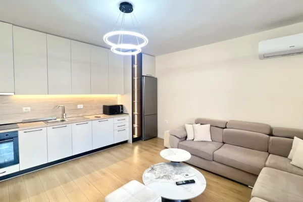Shtepi me qera Apartament ne Tirane, 1+1, Mobilimi E mobiluar, Pagesa 60,000  Leke.