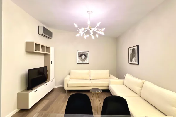 Shtepi me qera Apartament ne Tirane, 1+1, Mobilimi E mobiluar, Pagesa 60,000  Leke.