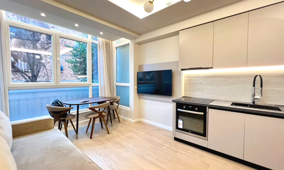 Shtepi me qera Apartament ne Tirane, 1+1, Mobilimi E mobiluar, Pagesa 55,000  Leke.
