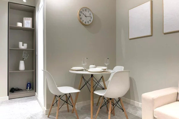 Shtepi ne shitje Apartament ne Tirane, 1+1, Mobilimi E mobiluar, Pagesa 193,000  Euro.