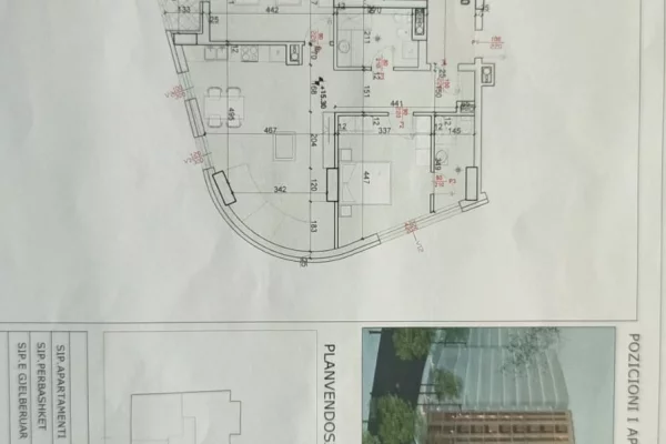 Shtepi ne shitje Apartament ne Tirane, 2+1, Mobilimi Bosh, pa mobiluar, Pagesa 215,000  Euro.