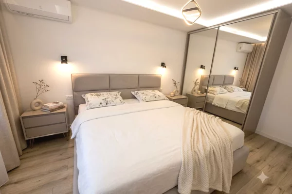 Shtepi ne shitje Apartament ne Tirane, 2+1, Mobilimi E mobiluar, Pagesa 188,000  Euro.